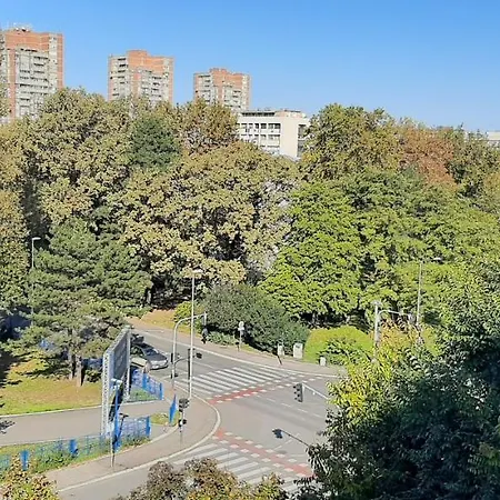 Student City, Wifi 300mbs Apartament Belgrad